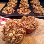 Baked Apple Oatmeal Muffins