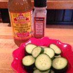 Simple Salt & Vinegar Cucumber Slices