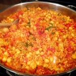 One Pot Curried Chickpea Quinoa Stew