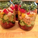 Greek Salad In A Jar