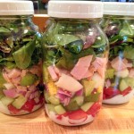 Simple Cobb Salad In A Jar