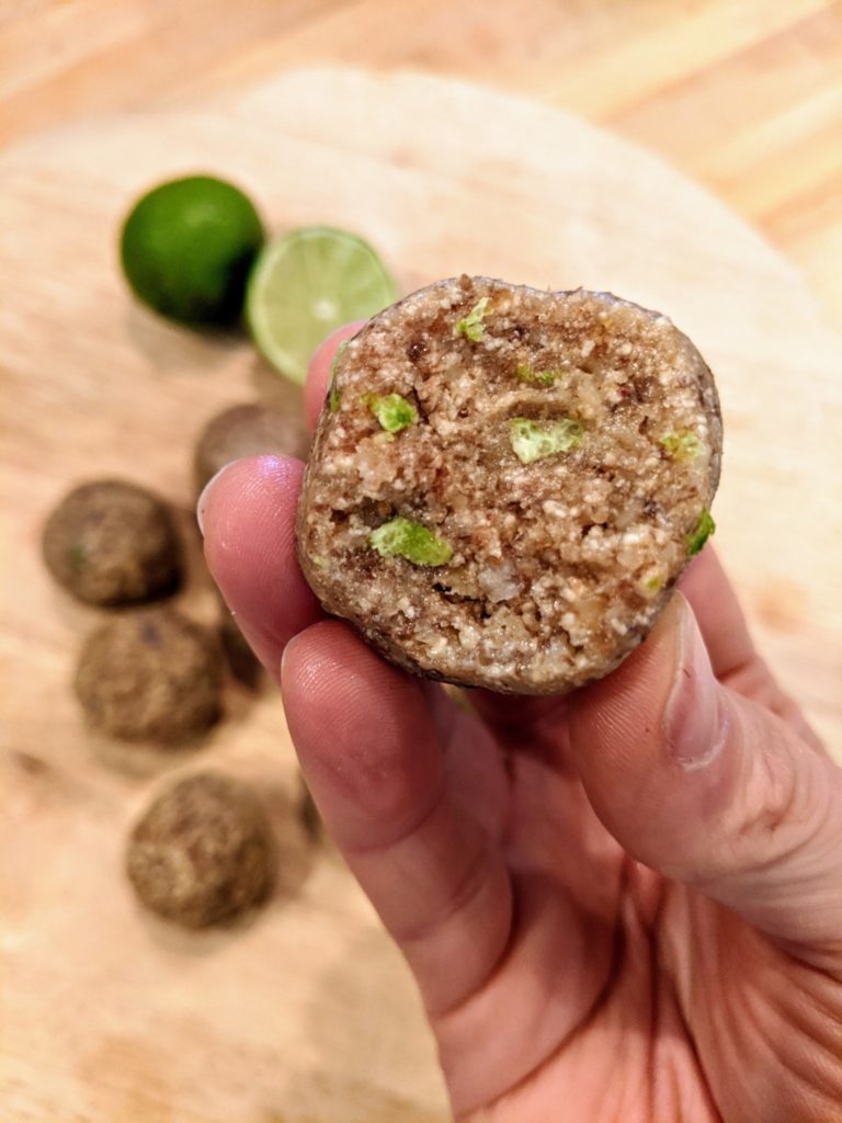 Key Lime Energy Bites