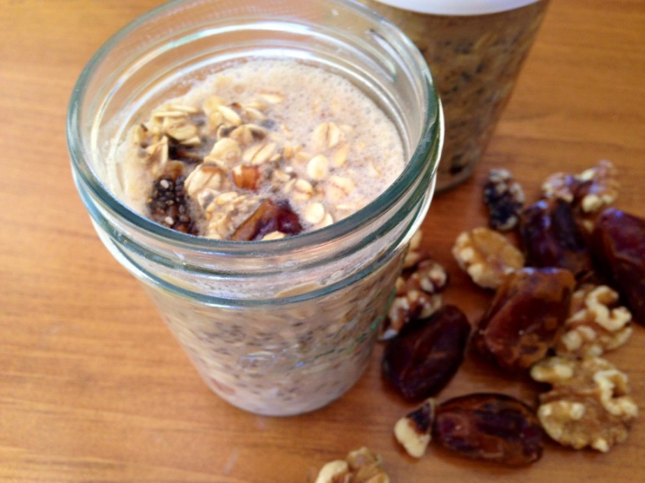 Date Bar Oatmeal In A Jar