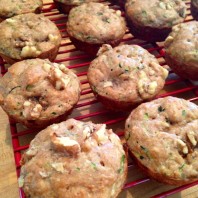 Zucchini Protein Muffins