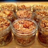 Apple Crumble In A Jar