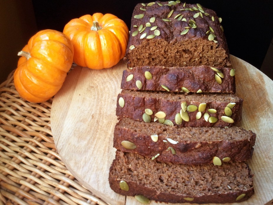 Chocolate Mocha Pumpkin Protein Loaf