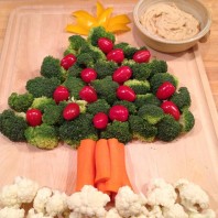 Christmas Tree Veggie Platter
