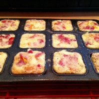 Turkey Bacon & Veggie Egg Muffins