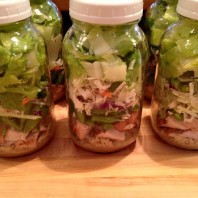 Thai Chicken Salad In A Jar