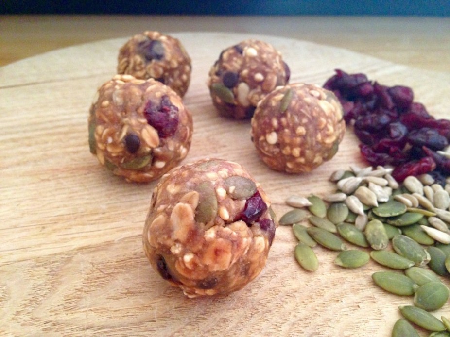 Trail Mix Protein Balls