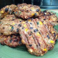 Tex-Mex Turkey Burgers