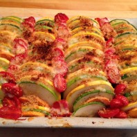 Zucchini & Sweet Potato Bake