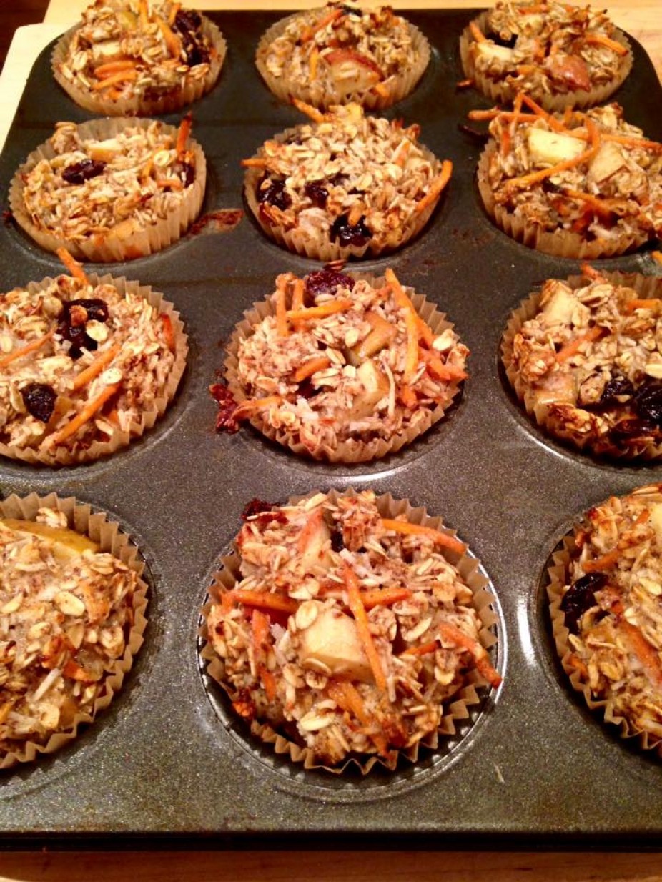 Energy Oatmeal Muffins