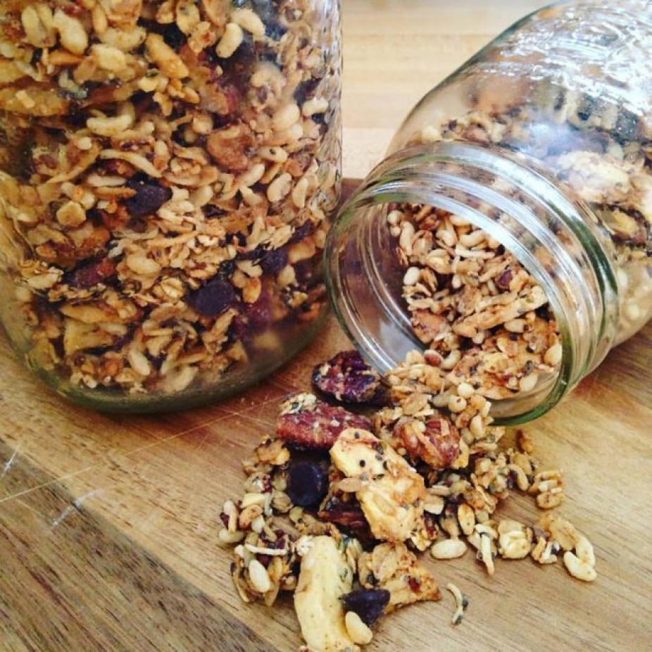 Peanut Butter & Banana Chip Granola