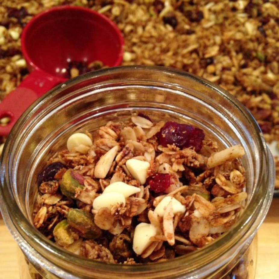 Cranberry & Pistachio Granola