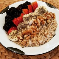 Simple Oatmeal Bowl