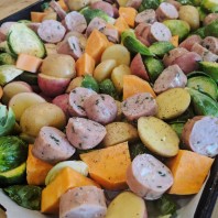 One Pan Sausage & Veggies