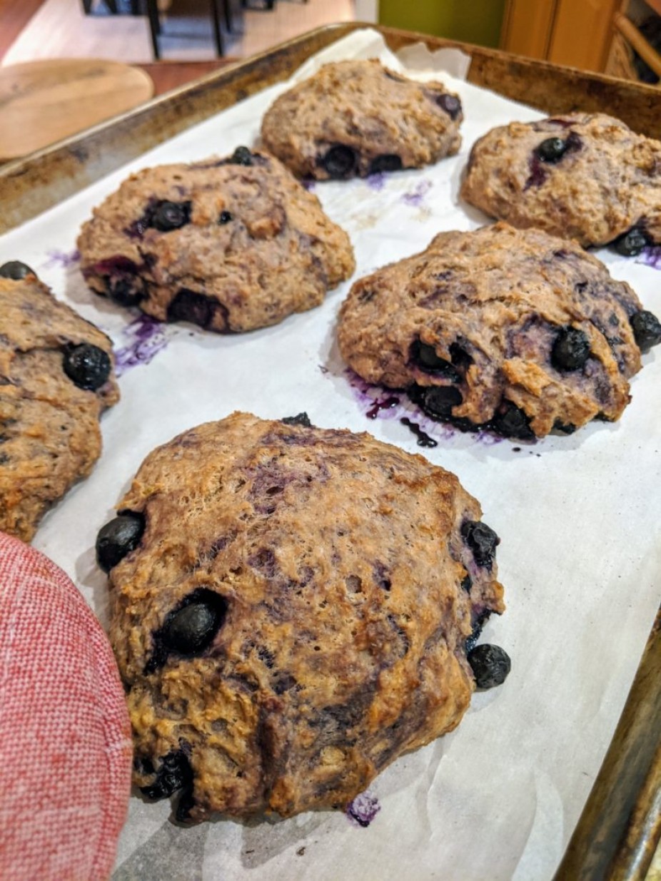 Blueberry & Lime Scones