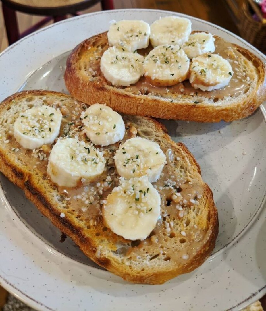 Peanut Butter & Banana Toast