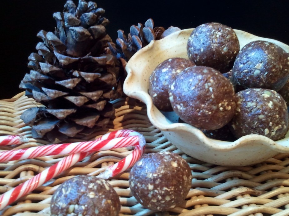 Peppermint Patty Protein Balls