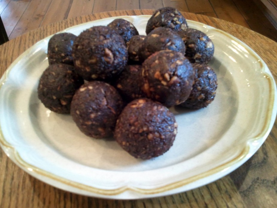 Chocolate Peanut Butter Cookie Balls