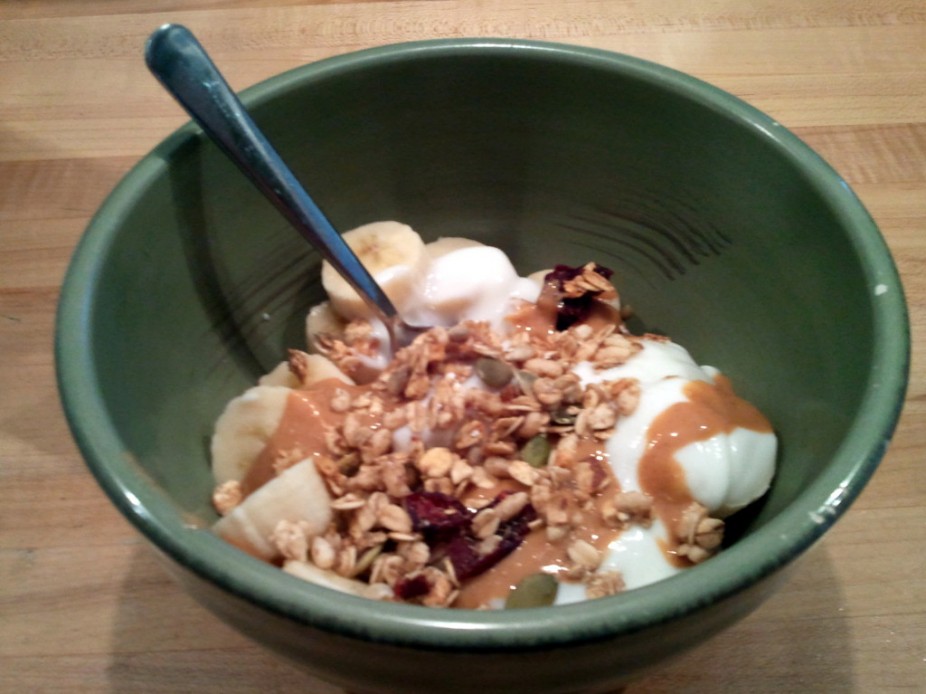 Peanut Butter & Banana Parfait