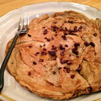 Peanut Butter & Banana Protein Pancake
