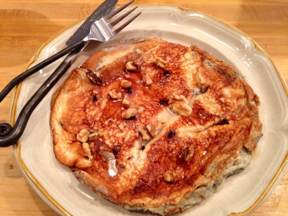 Blueberry Protein Pancake