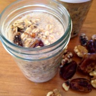 Date Bar Oatmeal In A Jar