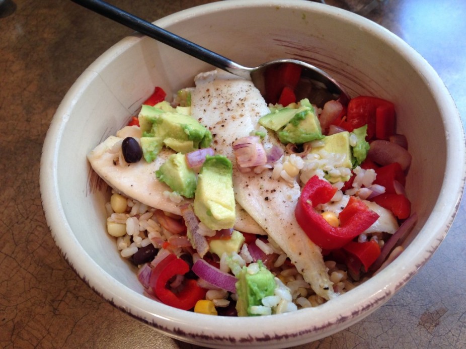 Fish Taco Bowl