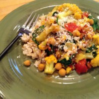 Chickpea & Cauliflower Coconut Curry