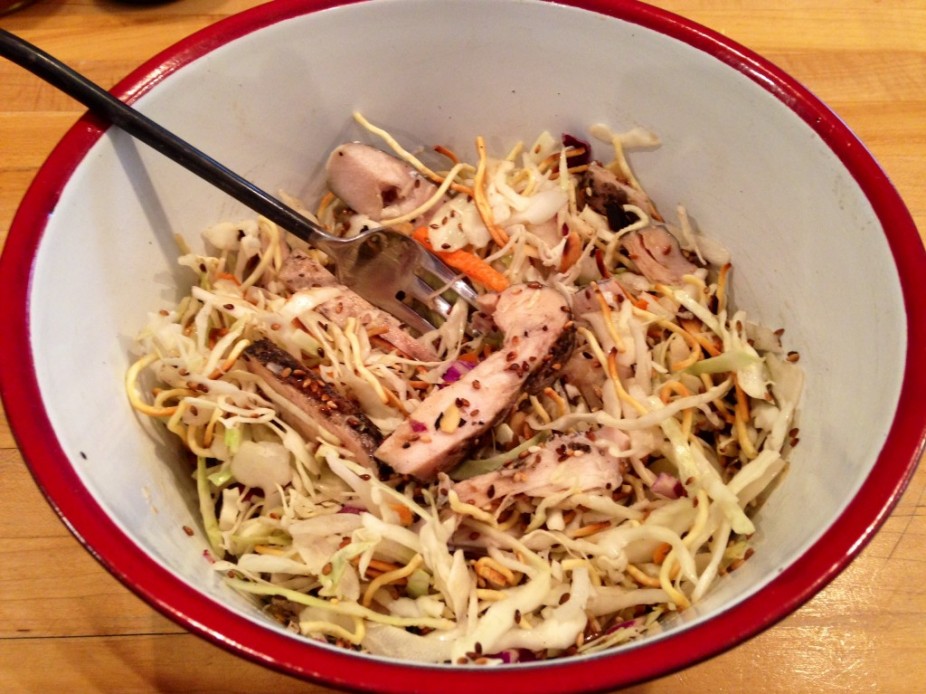 Asian Chicken & Cabbage Salad
