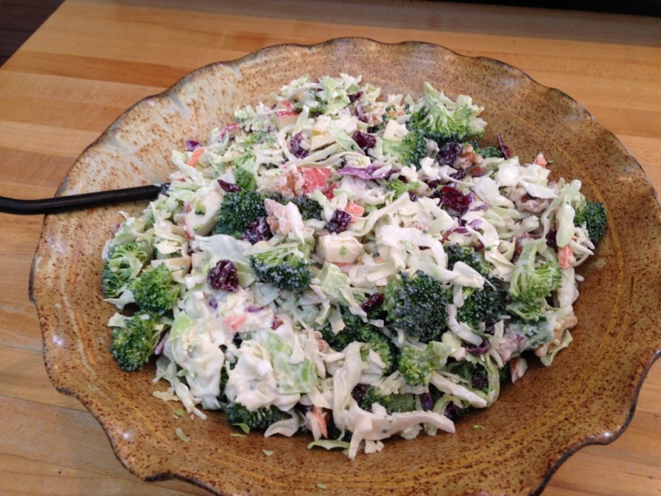 Broccoli & Cabbage Salad