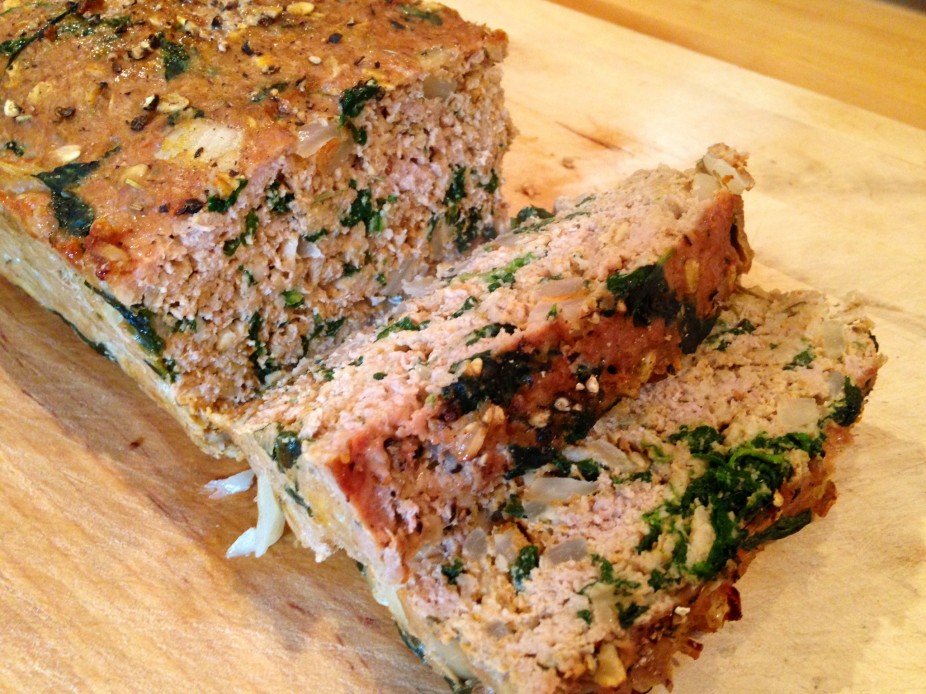 Pumpkin & Spinach Turkey Loaf