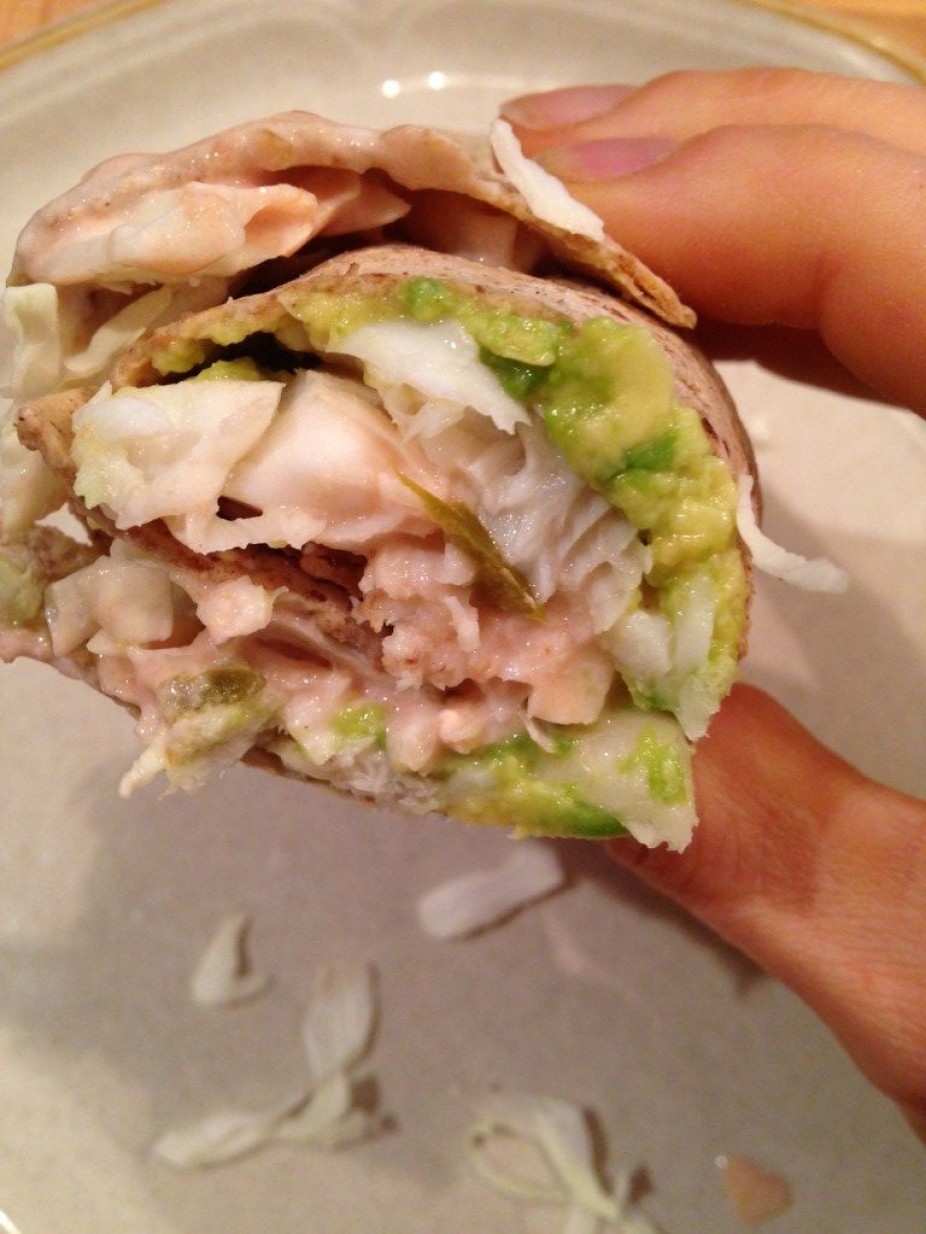 Simple Fish Taco Wraps
