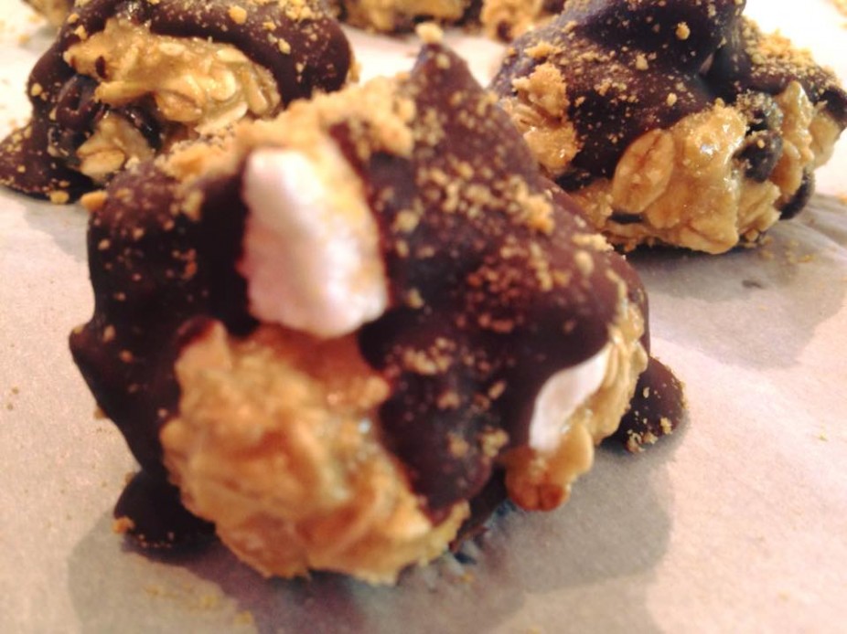No Bake S’more Cookie Bites