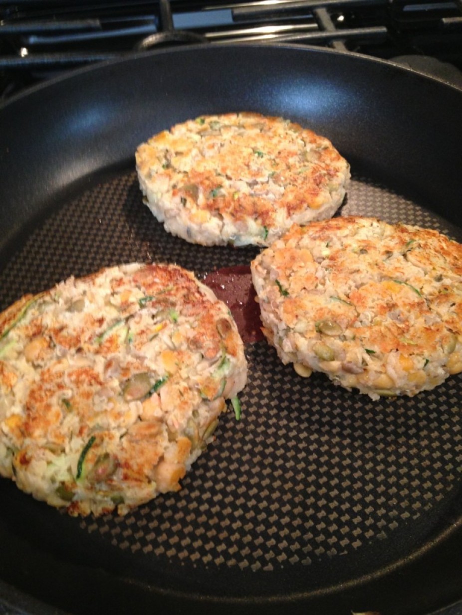 Simple Veggie Burgers
