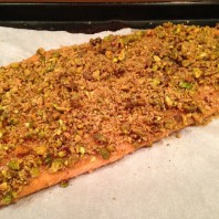 Pistachio Crusted Salmon
