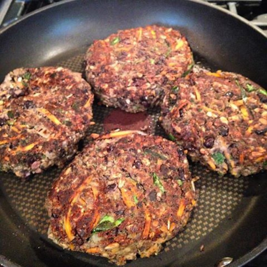 Simply Made Black Bean Burgers