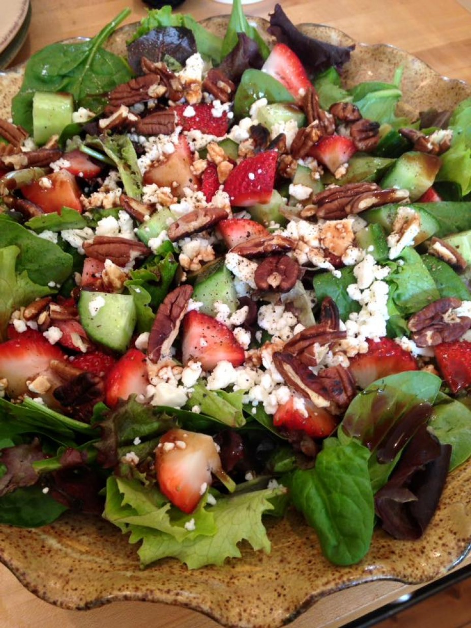 Strawberry & Feta Salad