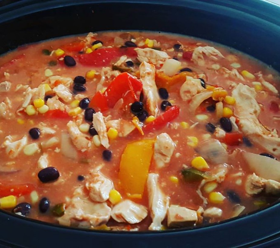 Chicken Fajita Soup