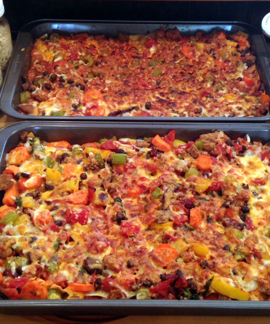 Turkey & Vegetable Lasagna
