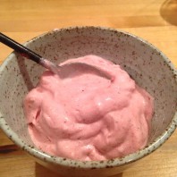 Strawberry & Banana  Protein “Ice Cream”