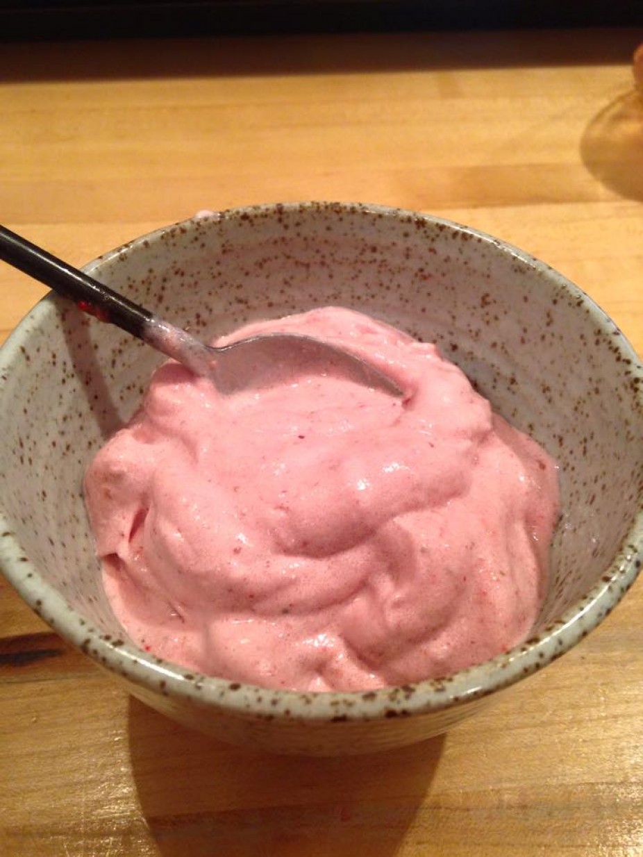 Strawberry & Banana Protein “Ice Cream”
