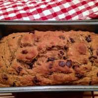 Healthy Chocolate Chip Banana Bread