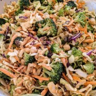 Curried Broccoli Chickpea Salad