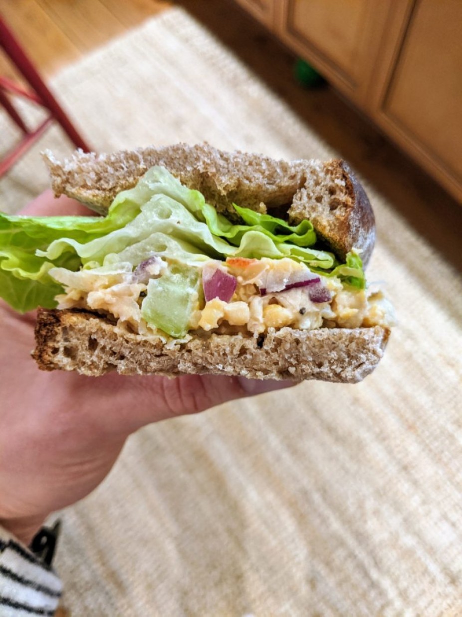 Chickpea Salad Sandwich