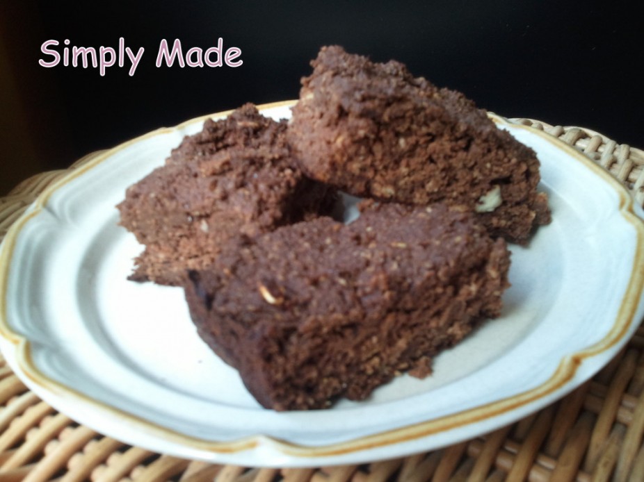 Chocolate Pumpkin Protein Brownies