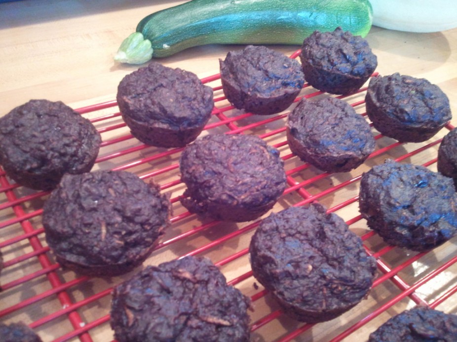 Chocolate Zucchini Muffins