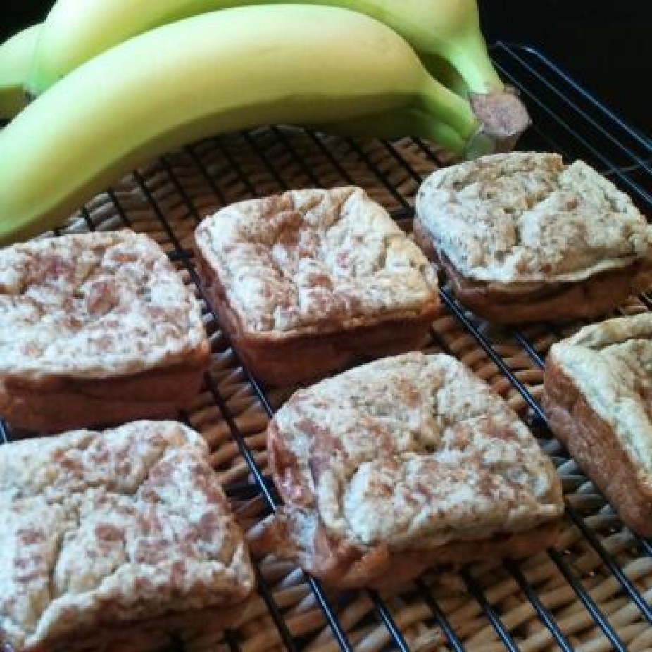 Banana Bread Egg White Muffins